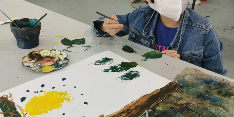 Level 2 class at Wondrous Art Studio